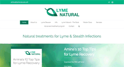 Desktop Screenshot of lymenatural.com